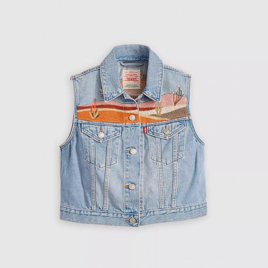 Levis Embroidered XS Vest - Desert Utopia