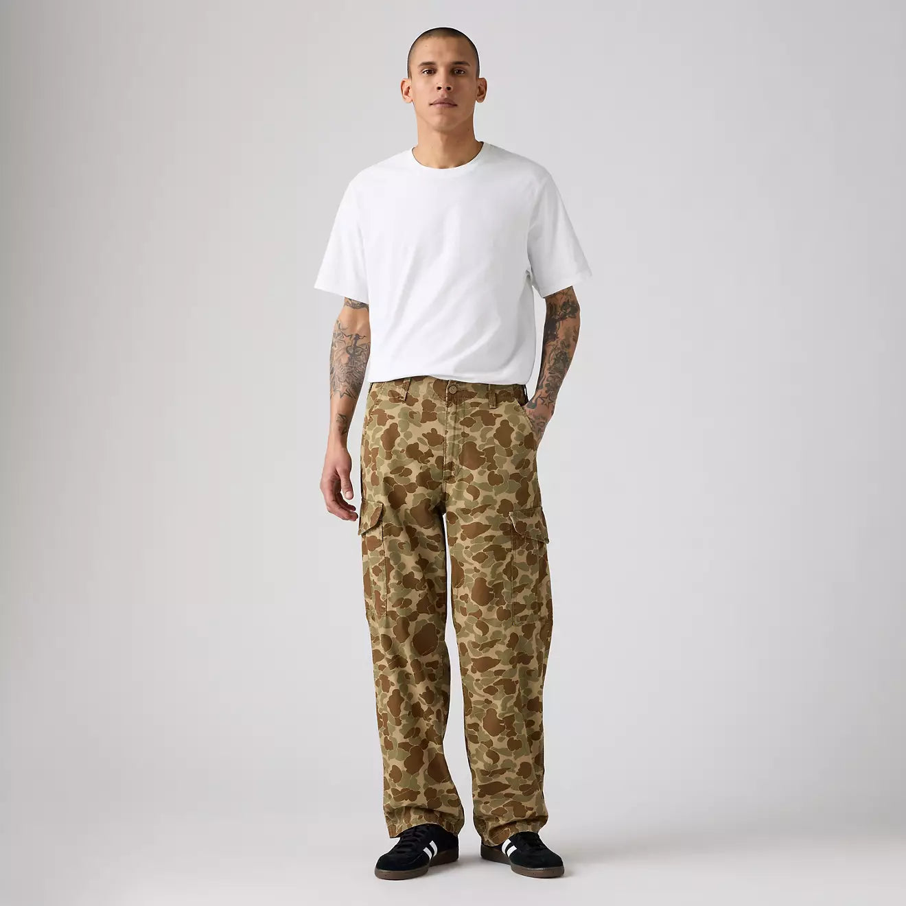 Levis Men XX Cargo Baggy - Classic Duck Camo