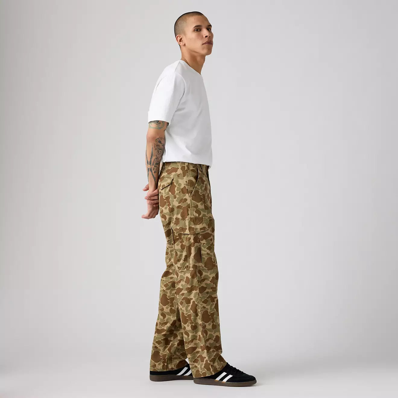 Levis Men XX Cargo Baggy - Classic Duck Camo