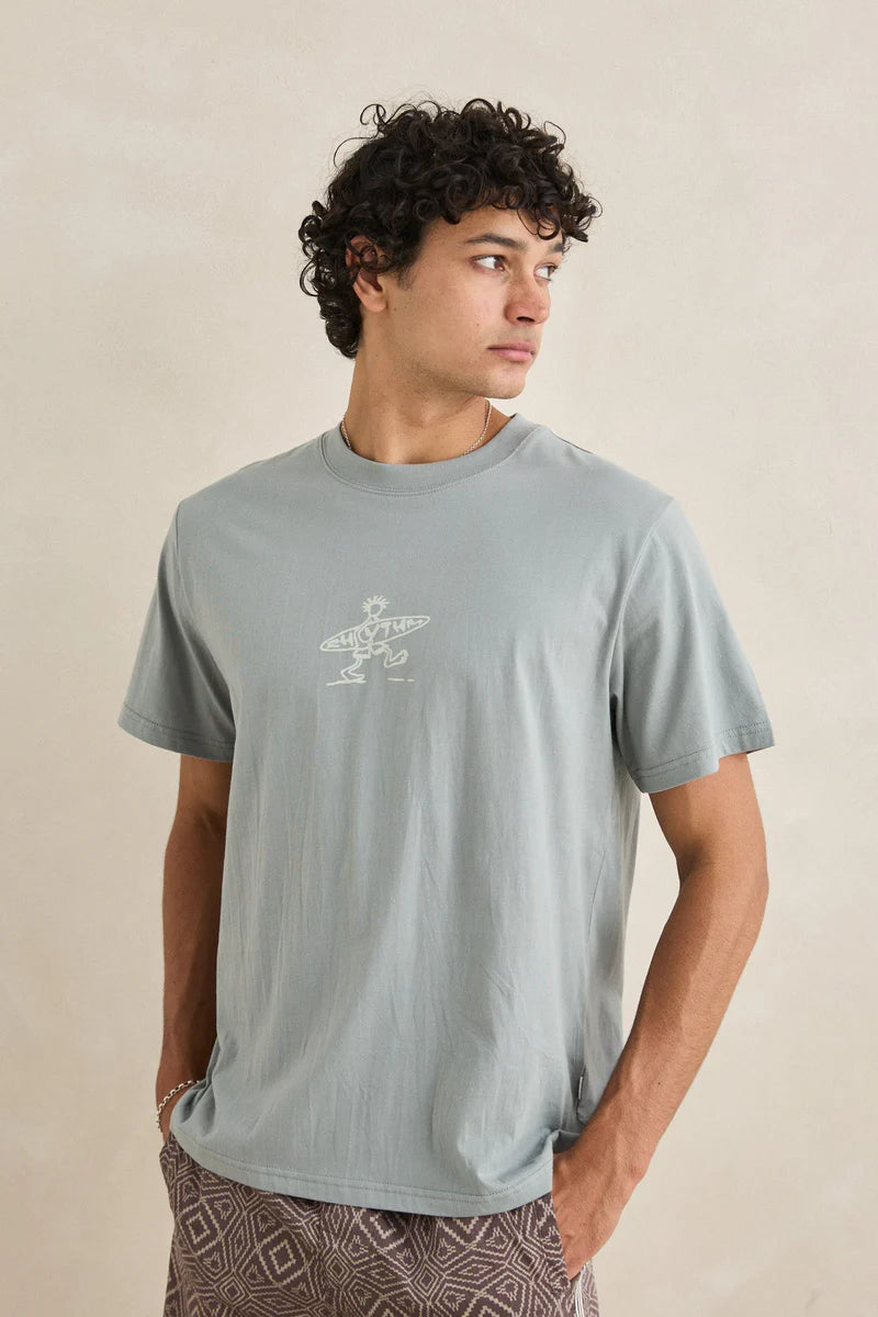 Rhythm Drifter SS T-Shirt - Clay