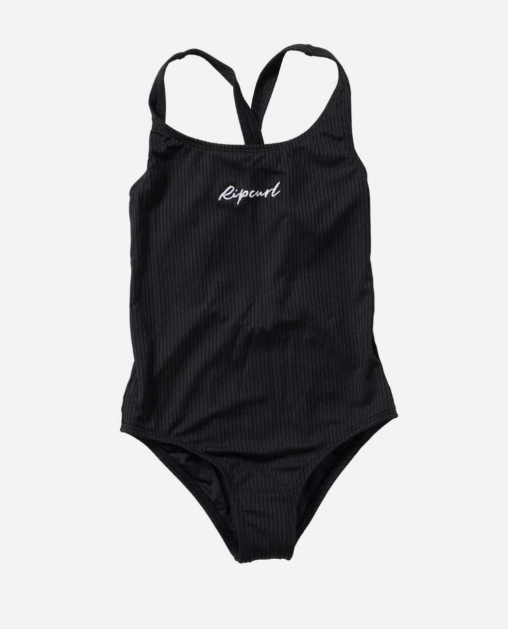 Ripcurl Girls Premium Rib One Piece-Black