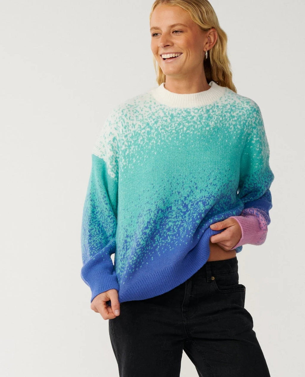 Rip Curl Degrade Crew - Ocean