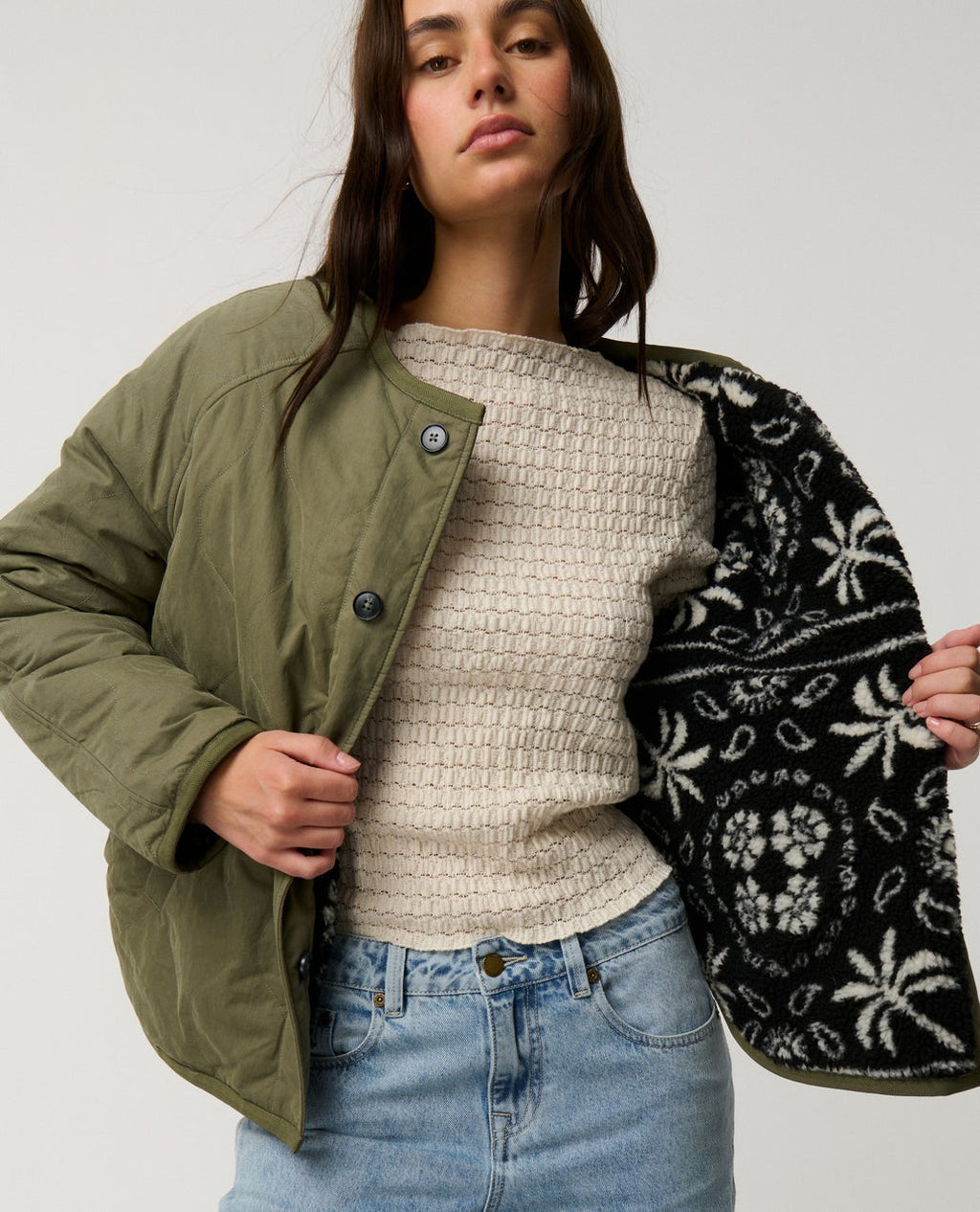Rip Curl Bossa Nova Revo Jacket - Military Green