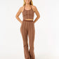 Rip Curl San Carlos Jacquard Knit Pant Brown