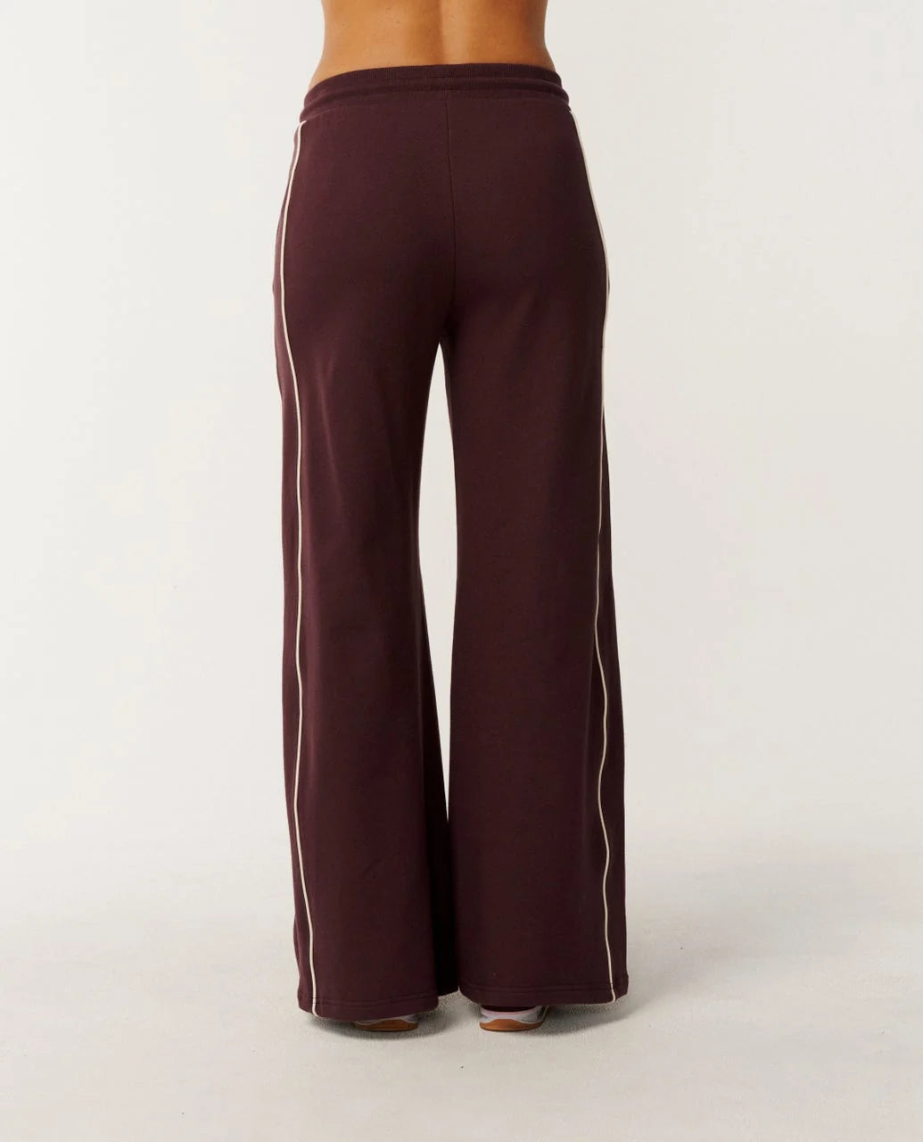 Rip Curl Since 1969 Wide Leg Track Pant - Fudge
