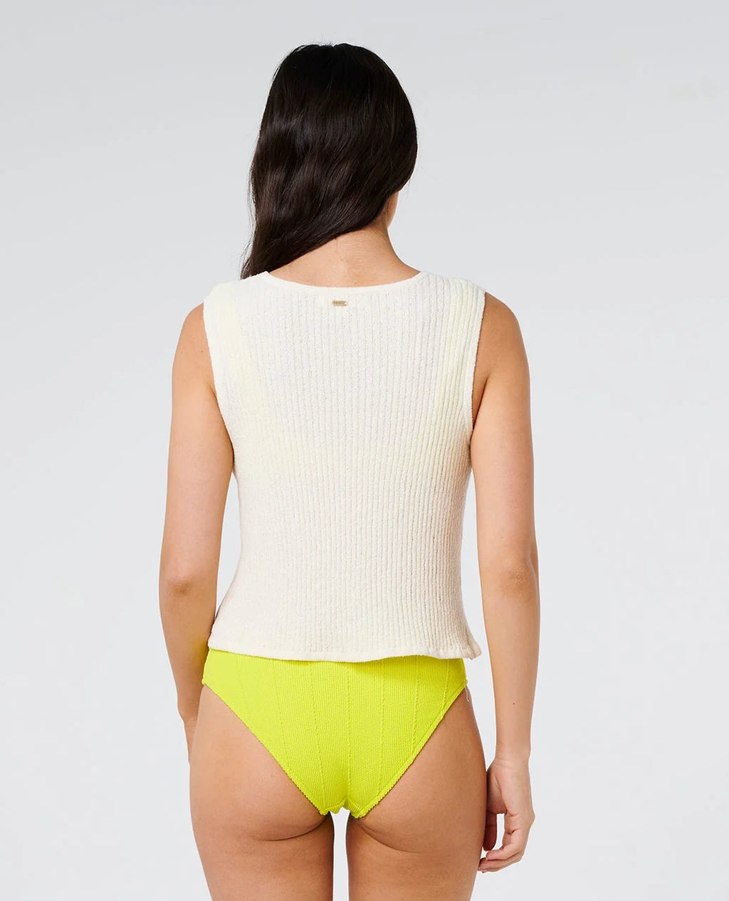 Rip Curl Catalina Island Knit Vest - Off White