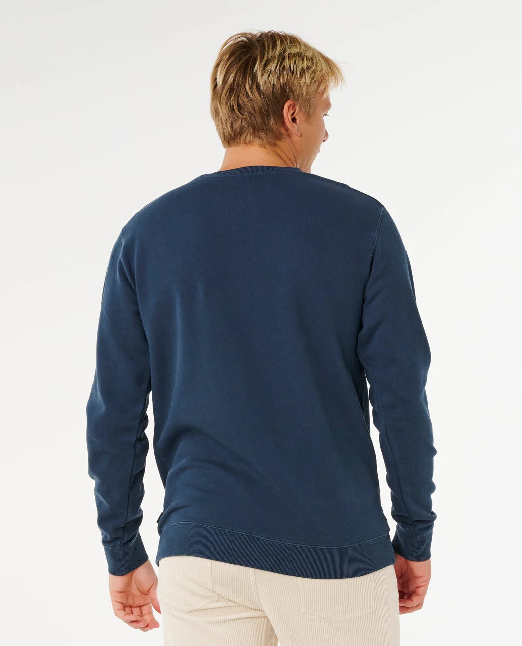 Rip Curl Pacific Rinse Patch Crew - Dark Navy
