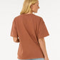 Rip Curl San Carlos Heritage Tee Brown