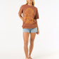 Rip Curl San Carlos Heritage Tee Brown