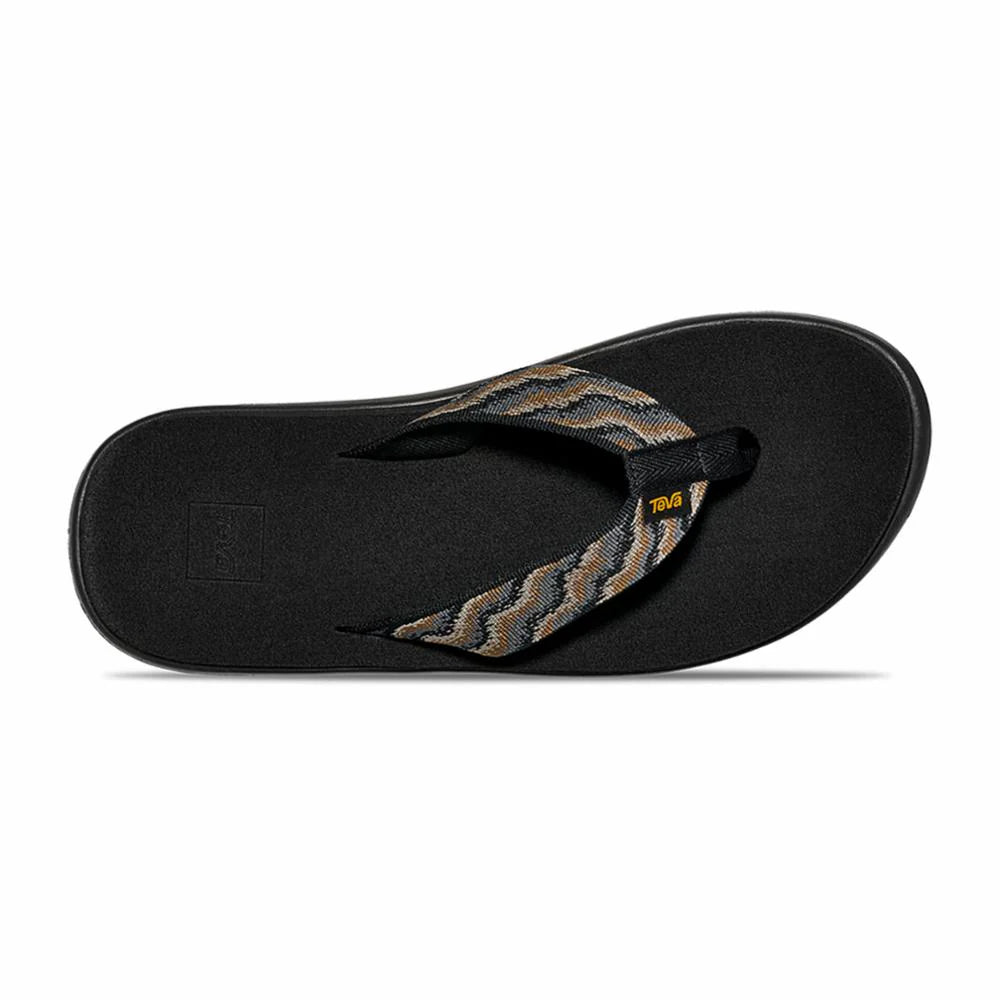 Teva Mens Voya Flip - Neon Wave Desert Taupe