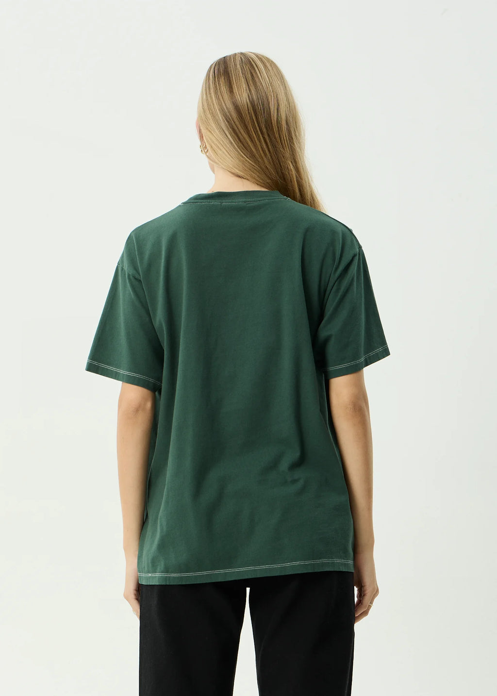 Afends Have A Good Day Recycled Oversized Tee - Pine