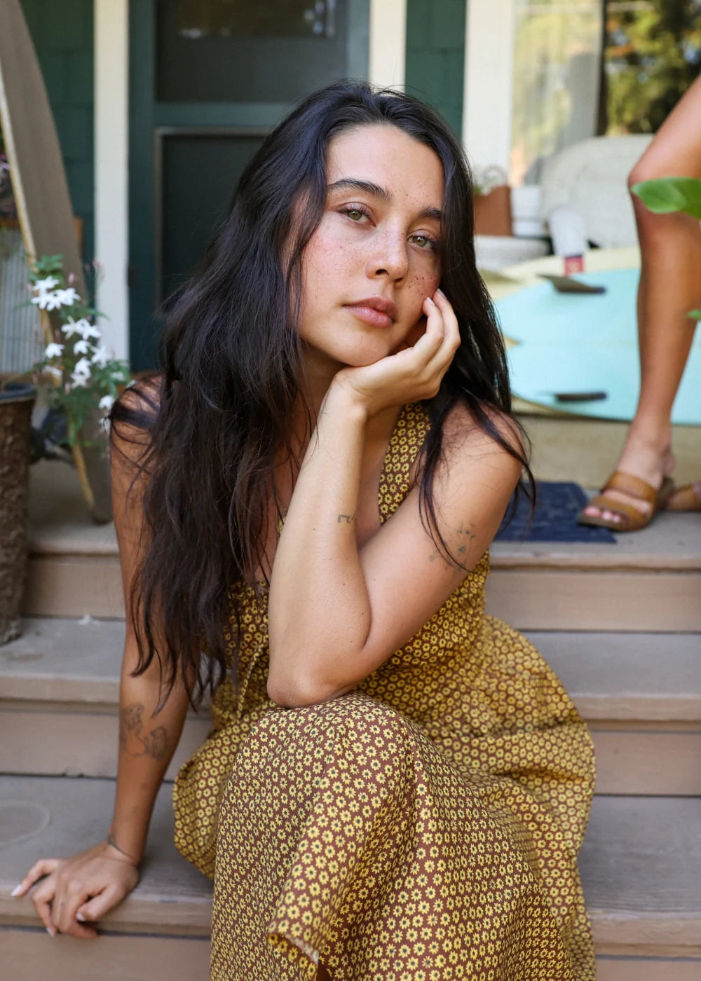 Sisstr Sunspell Woven Tank Dress - Kona