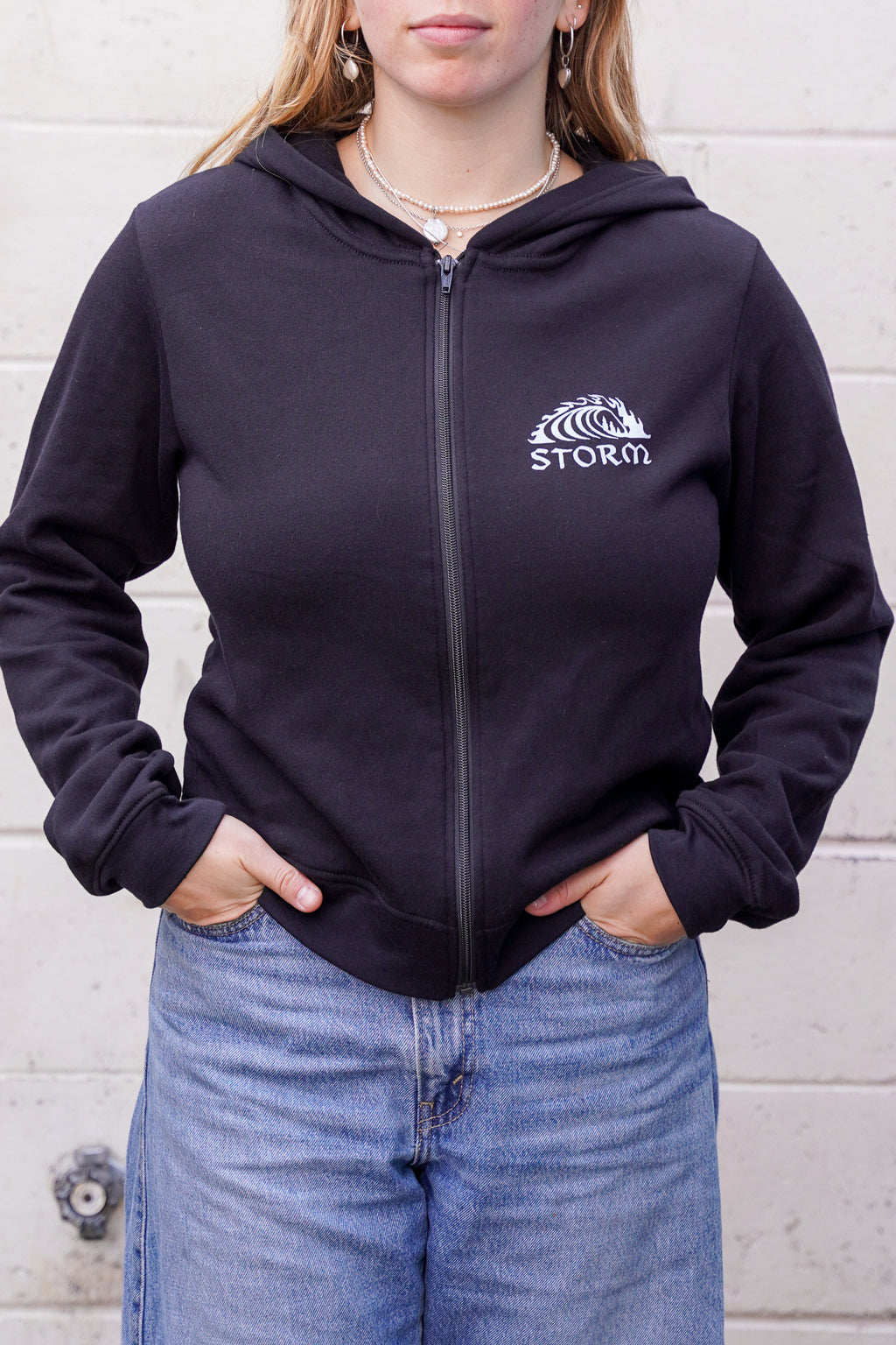 Storm Classic Wave Womens Zip Black