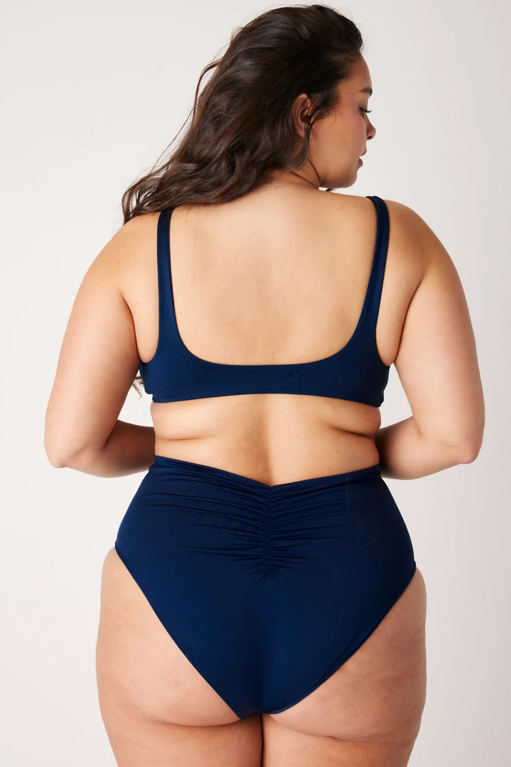 Londre The Plunge Scoop Top -  Soft Navy