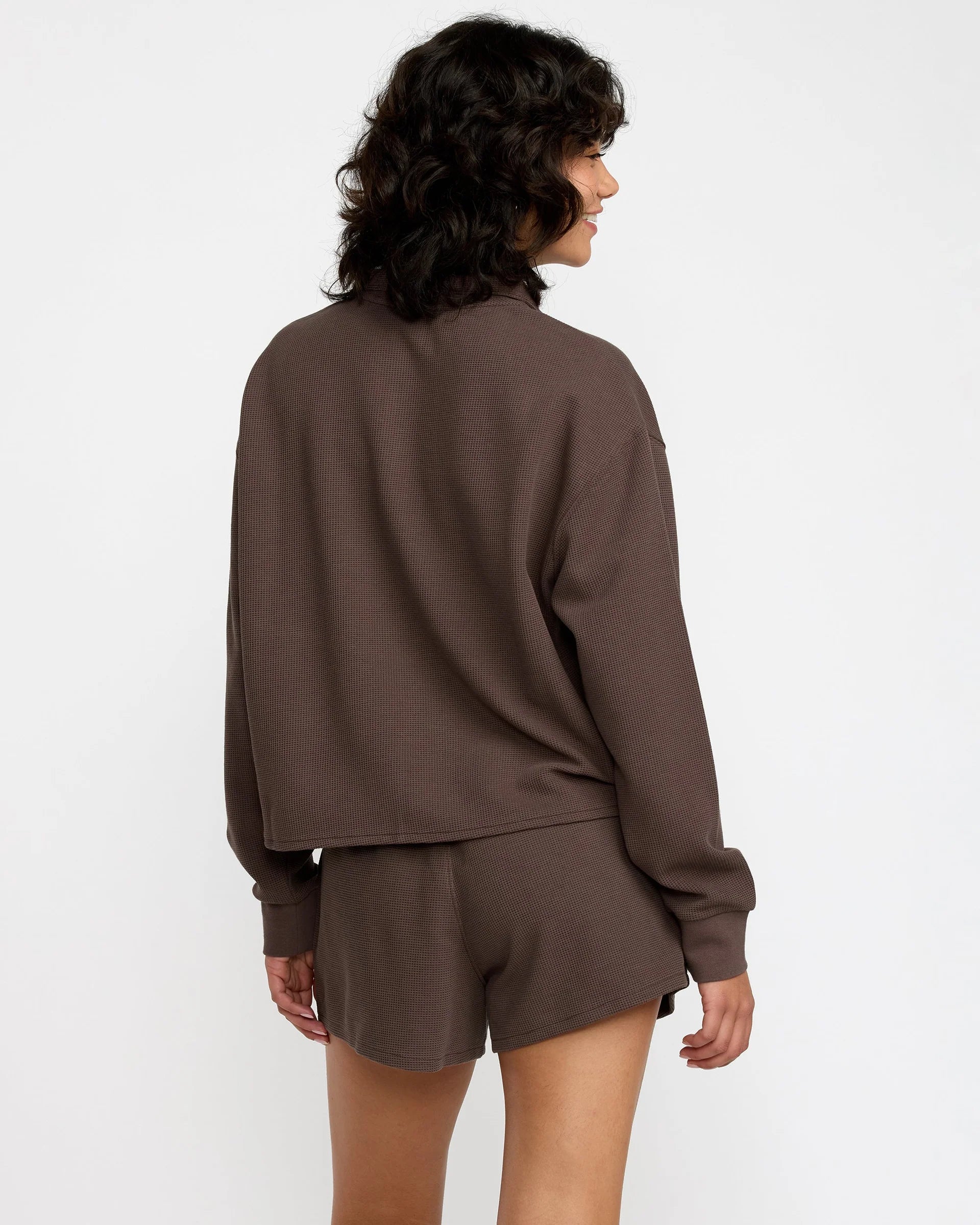 RVCA Glory Waffle Short - Brown Bear