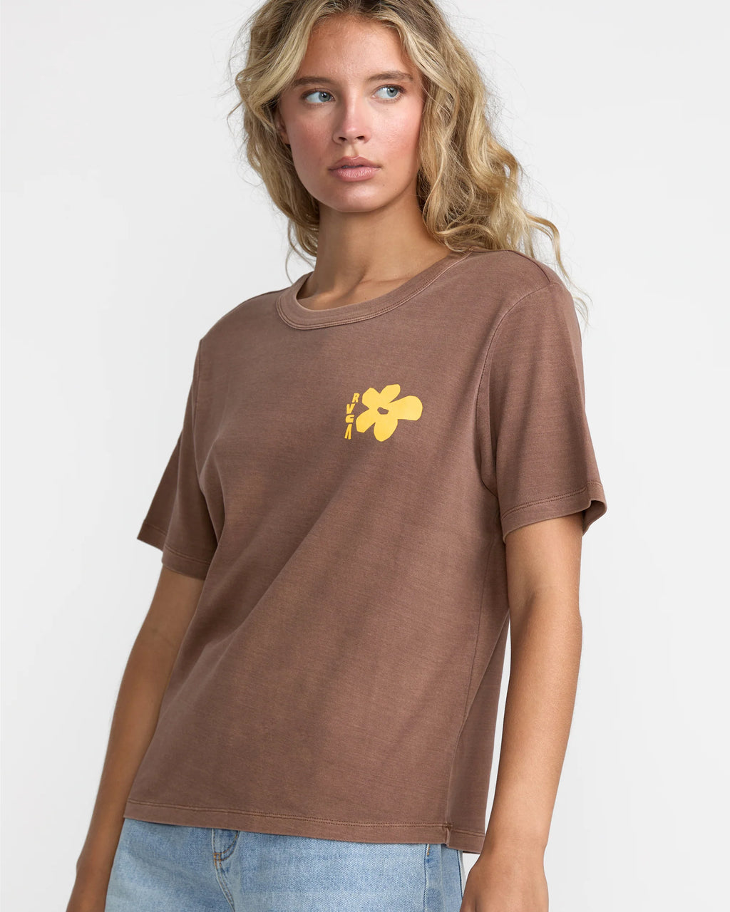 RVCA Daily Tee - Coffee Bean