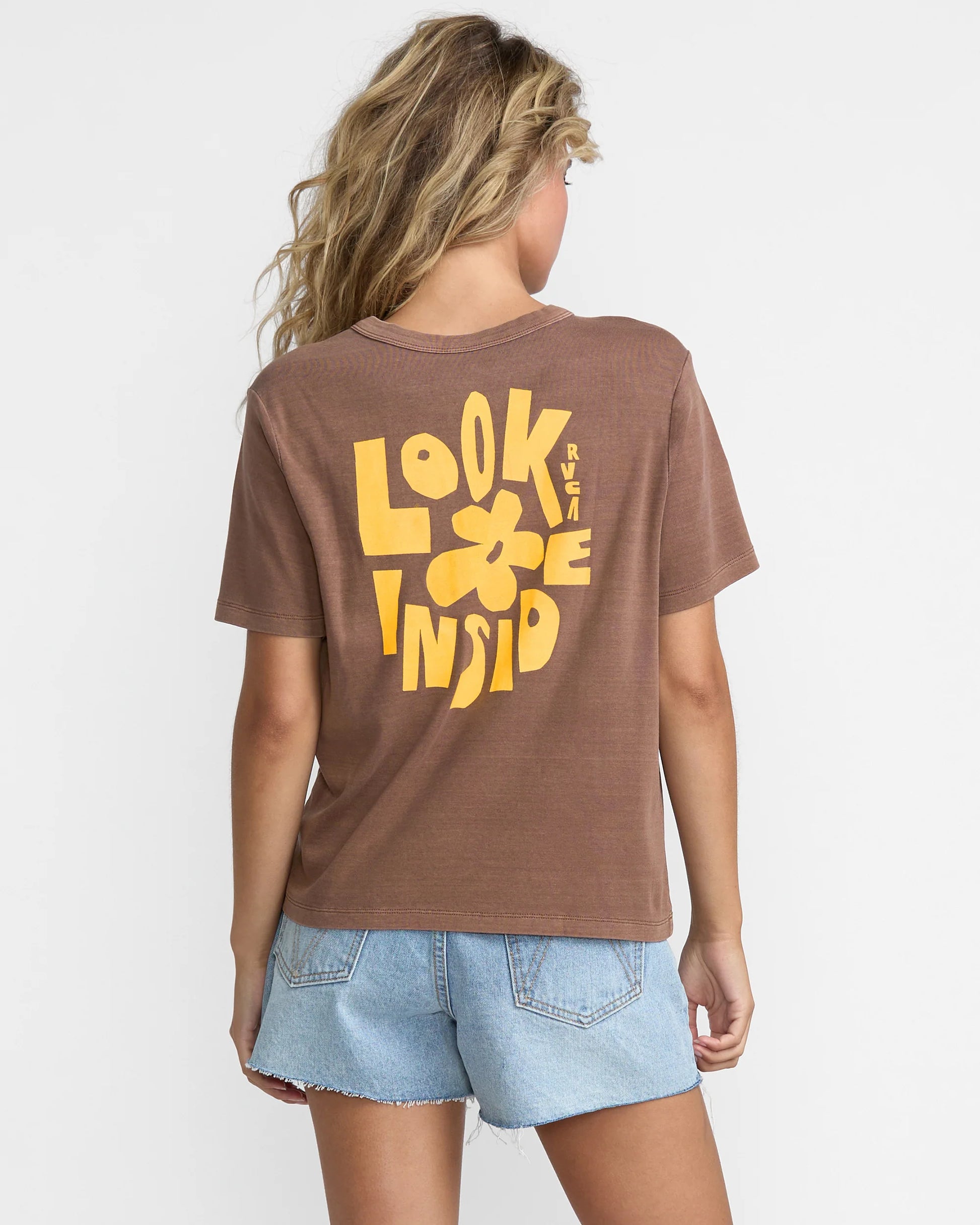 RVCA Daily Tee - Coffee Bean