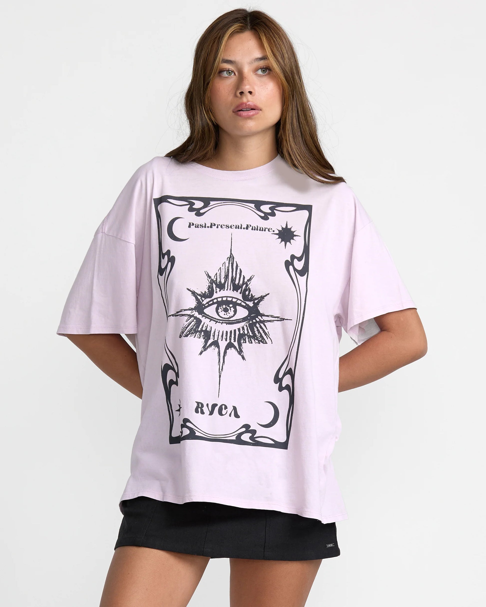 RVCA Baggie Tee - Cloud Purple