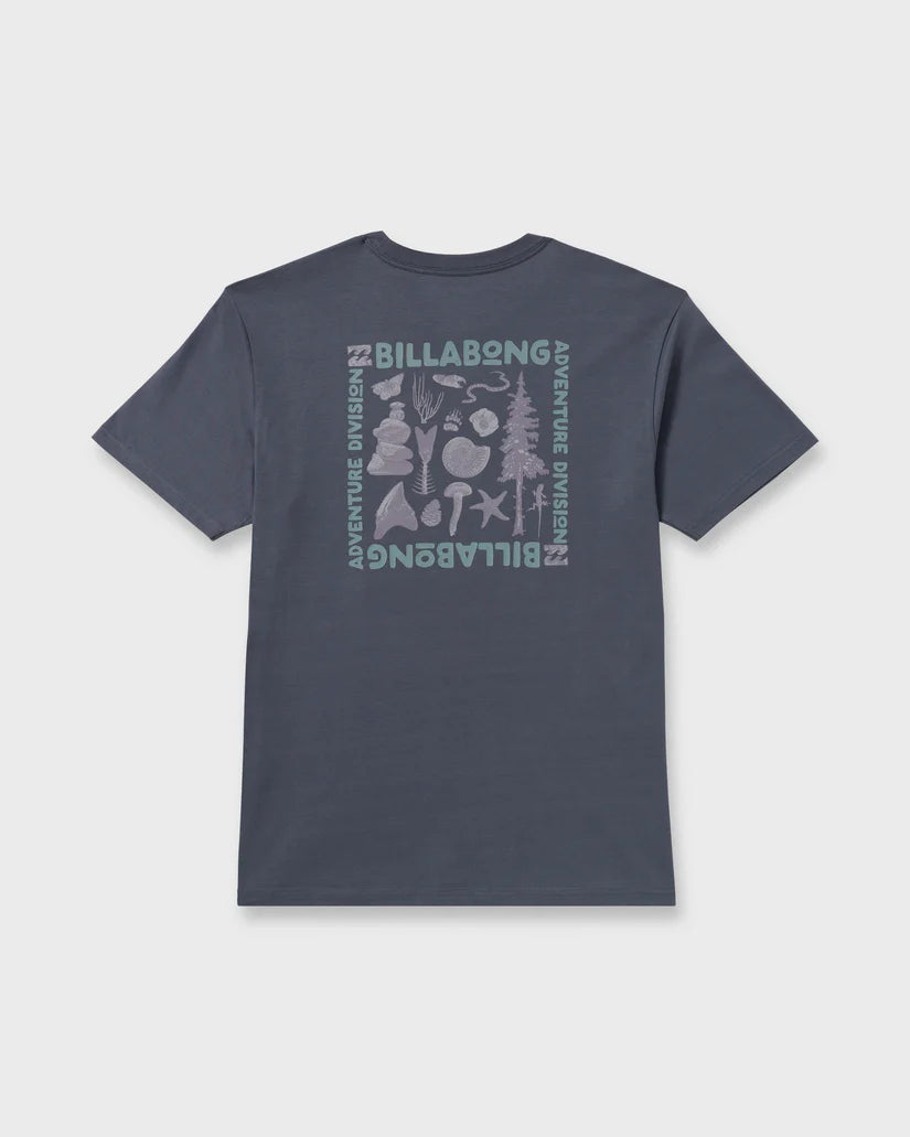 Billabong Trail A/Div T-Shirt - Midnight Blue