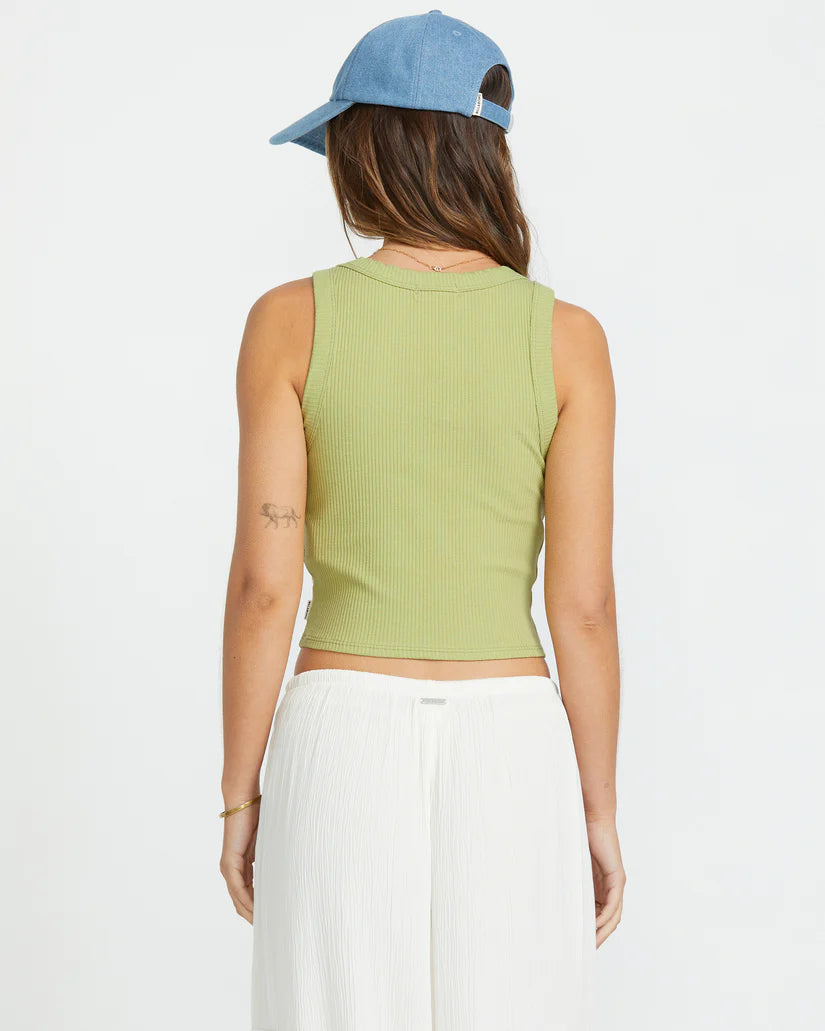 Billabong Rerun KT Tank Green