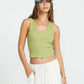 Billabong Rerun KT Tank Green