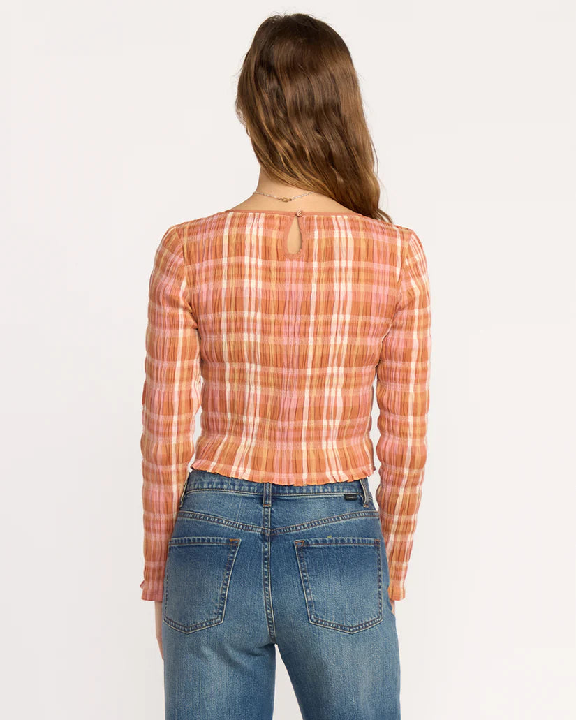 Billabong Check Me Out LS - Sunburnt