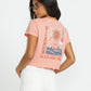 Billabong Wave Trip SS Tee Pink