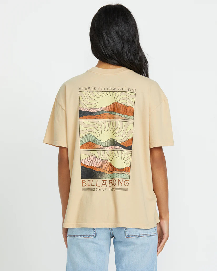 Billabong Sun Phased SS Tee Tan