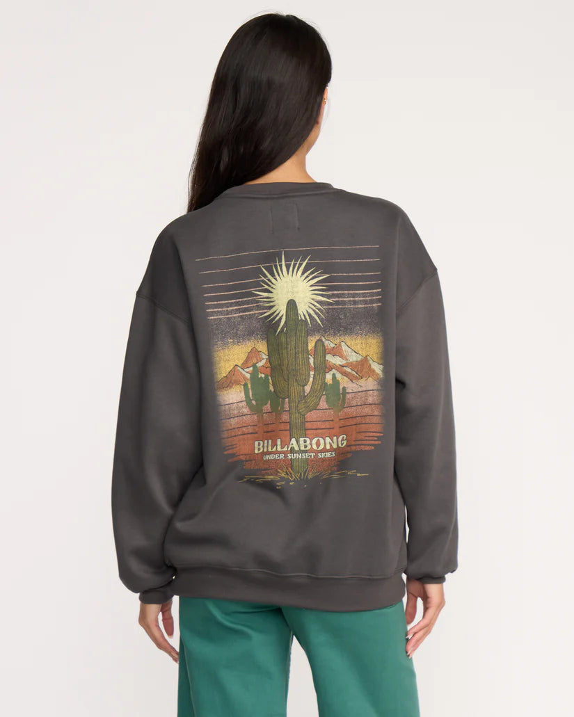 Billabong Desert Break Crew - Off Black