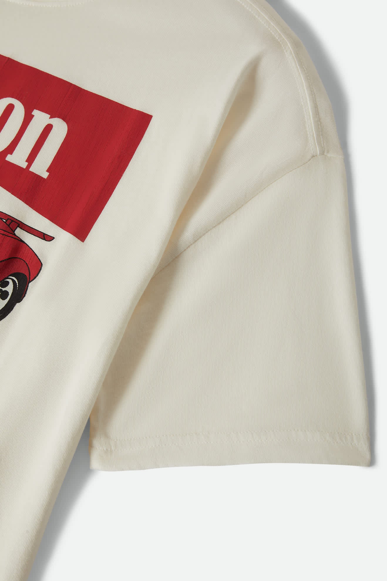 Brixton World Champion Oversized BF Tee-Off White
