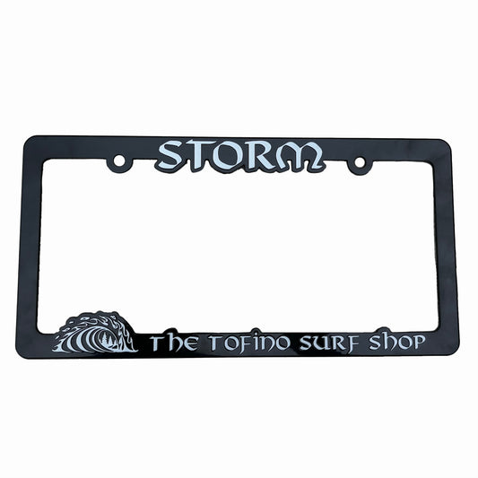 Storm Classic Wave License Plate Cover