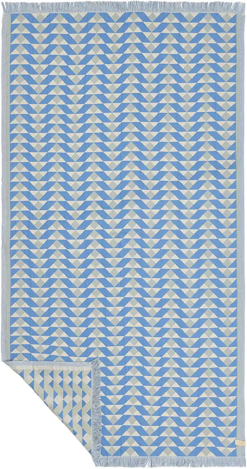Slowtide Daydream Turkish Towel - Lagoon