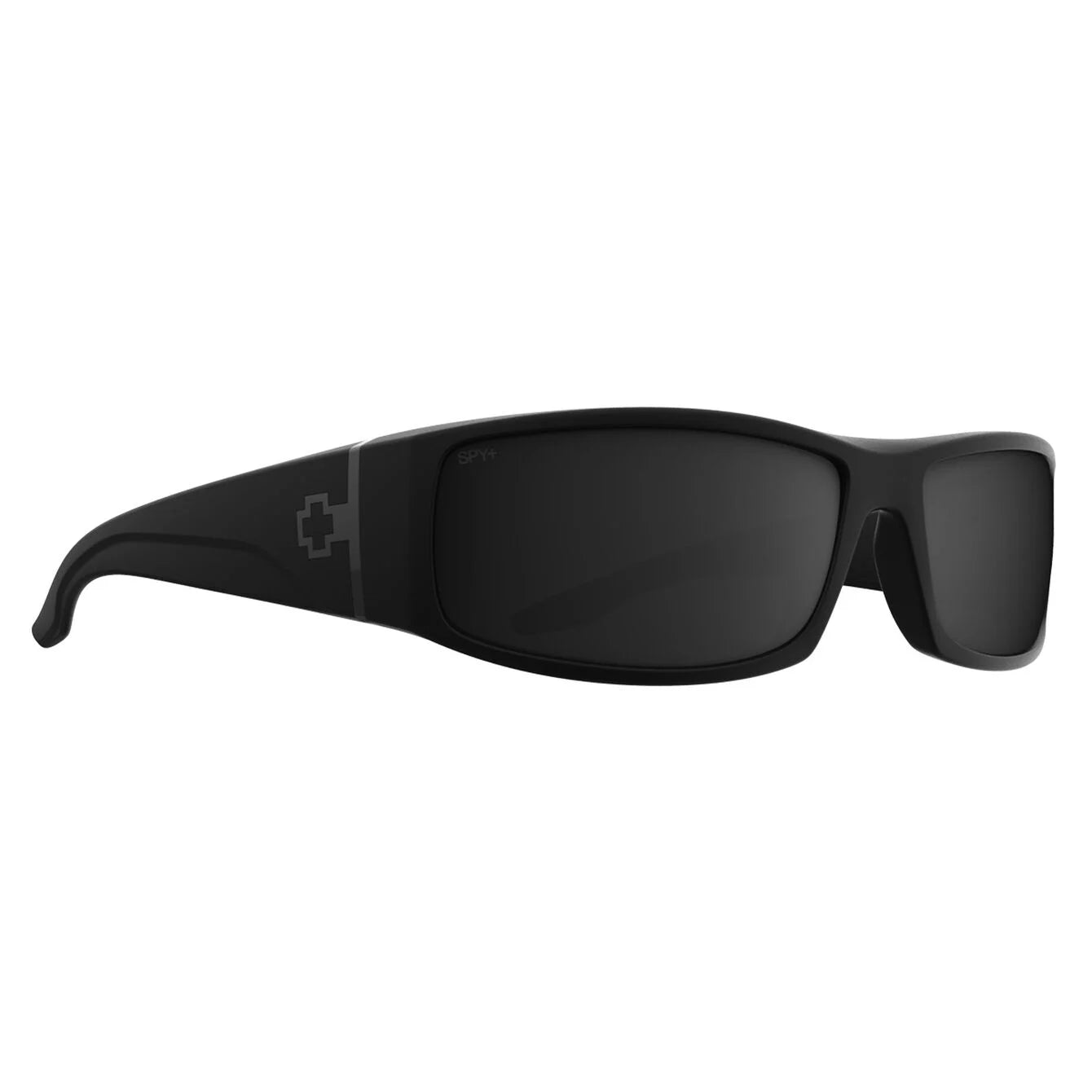 Spy Cooper Soft Matte Black - Happy Boost Polar Black Mirror