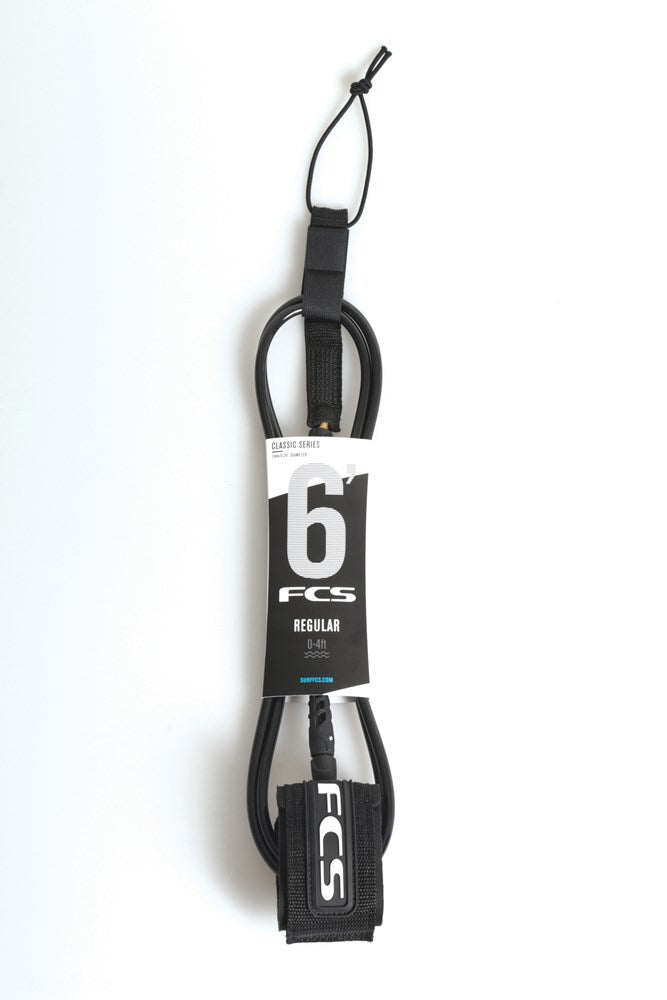 FCS 6' Regular Classic Leash
