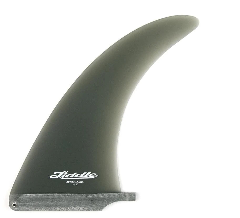 True Ames L Flex 9" Single Fin - Smoke