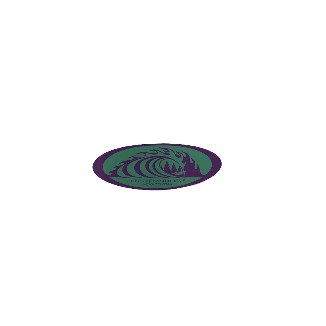 Storm '97 Sticker - Purple/Teal