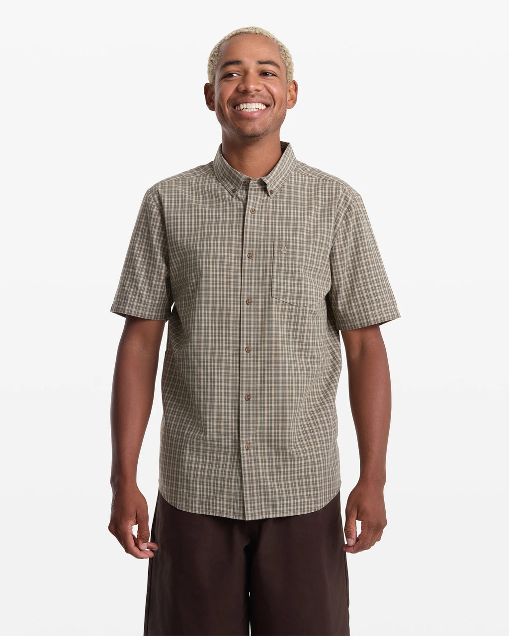 Volcom Mens Brewster S/S Shirt