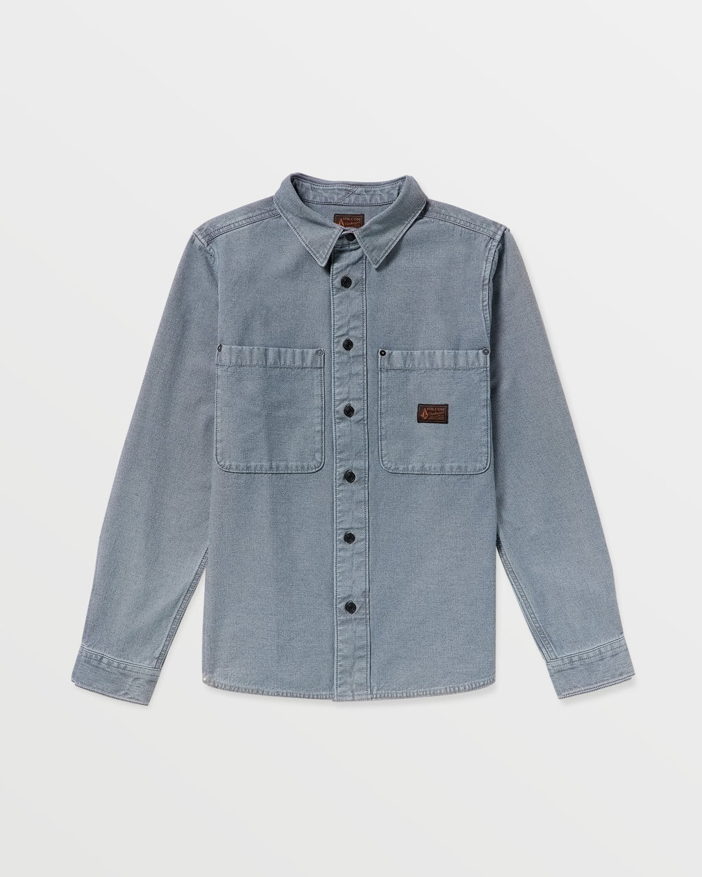 Volcom Levelstone L/S Shirt - Blue Wash