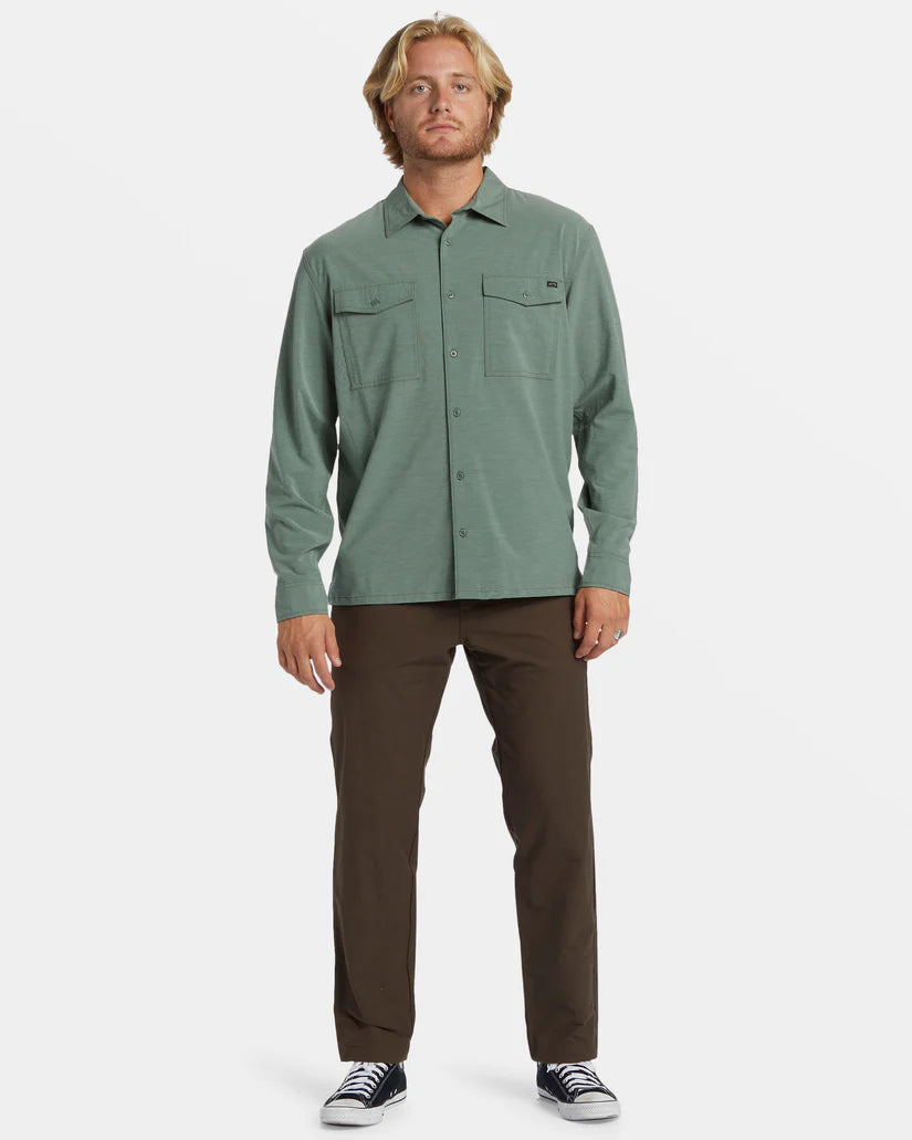Mens Billabong Surftrek Long Sleeve Shirt