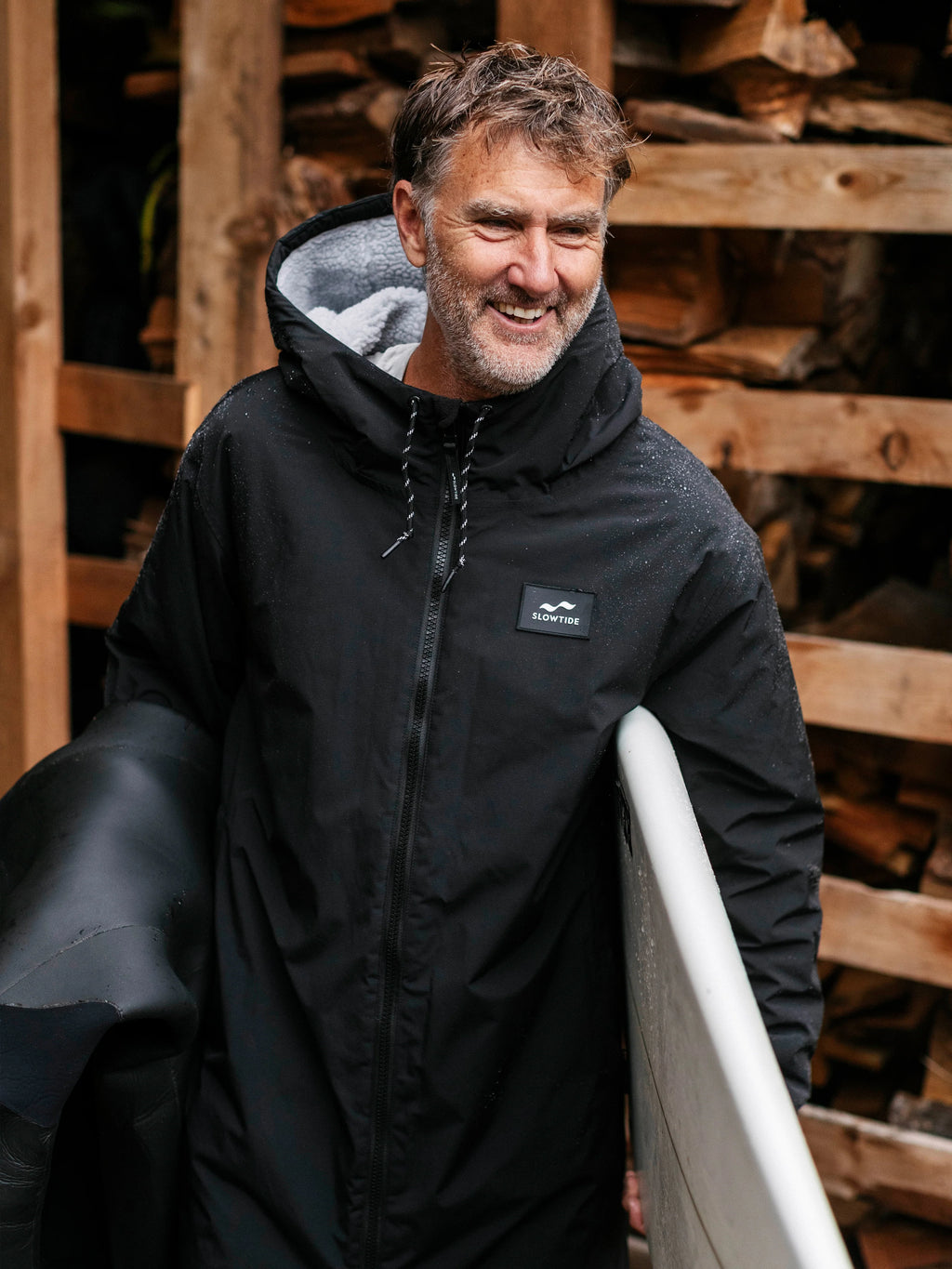 Slowtide All Weather Parka-Black