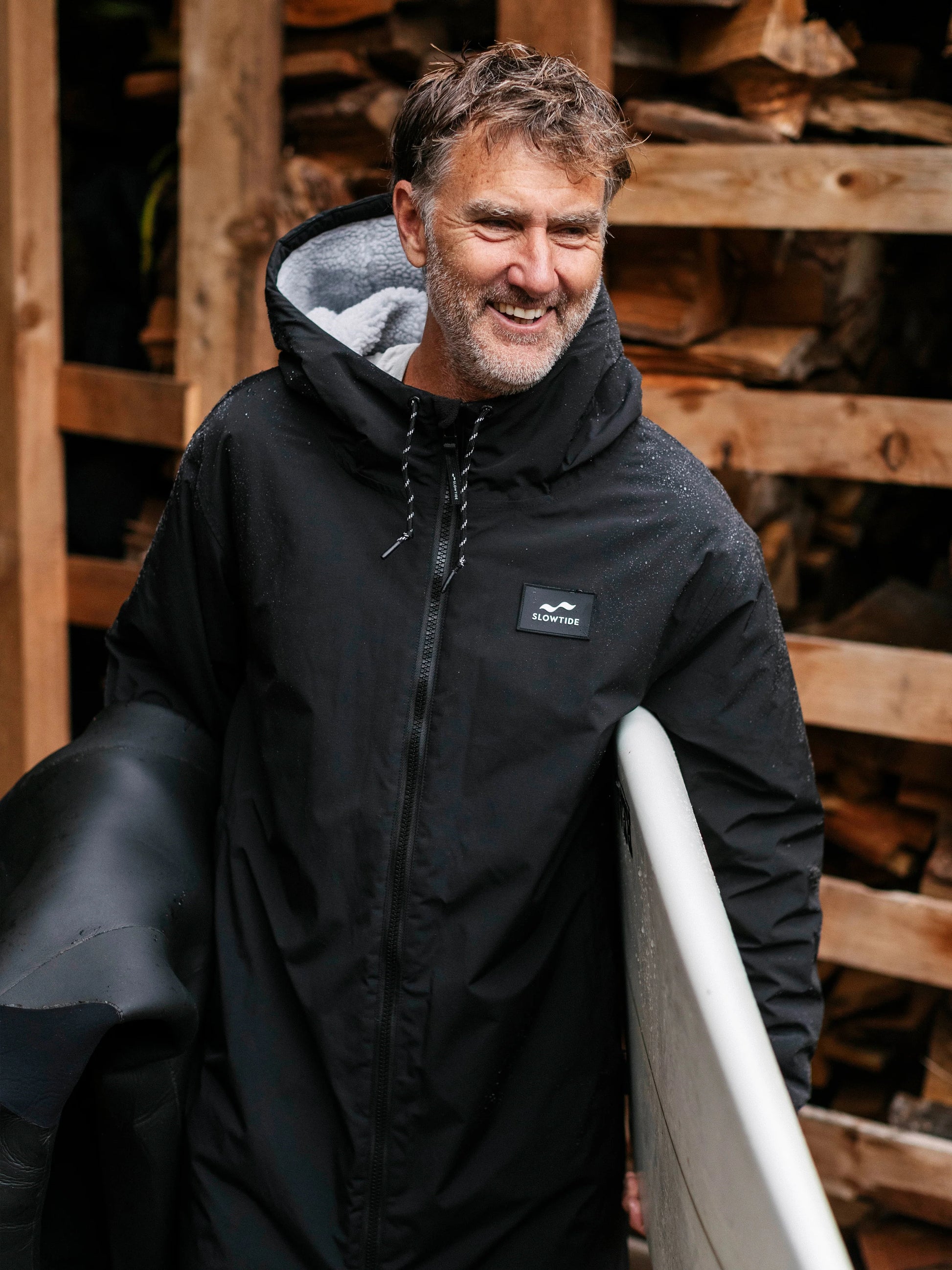 Slowtide All Weather Parka-Black