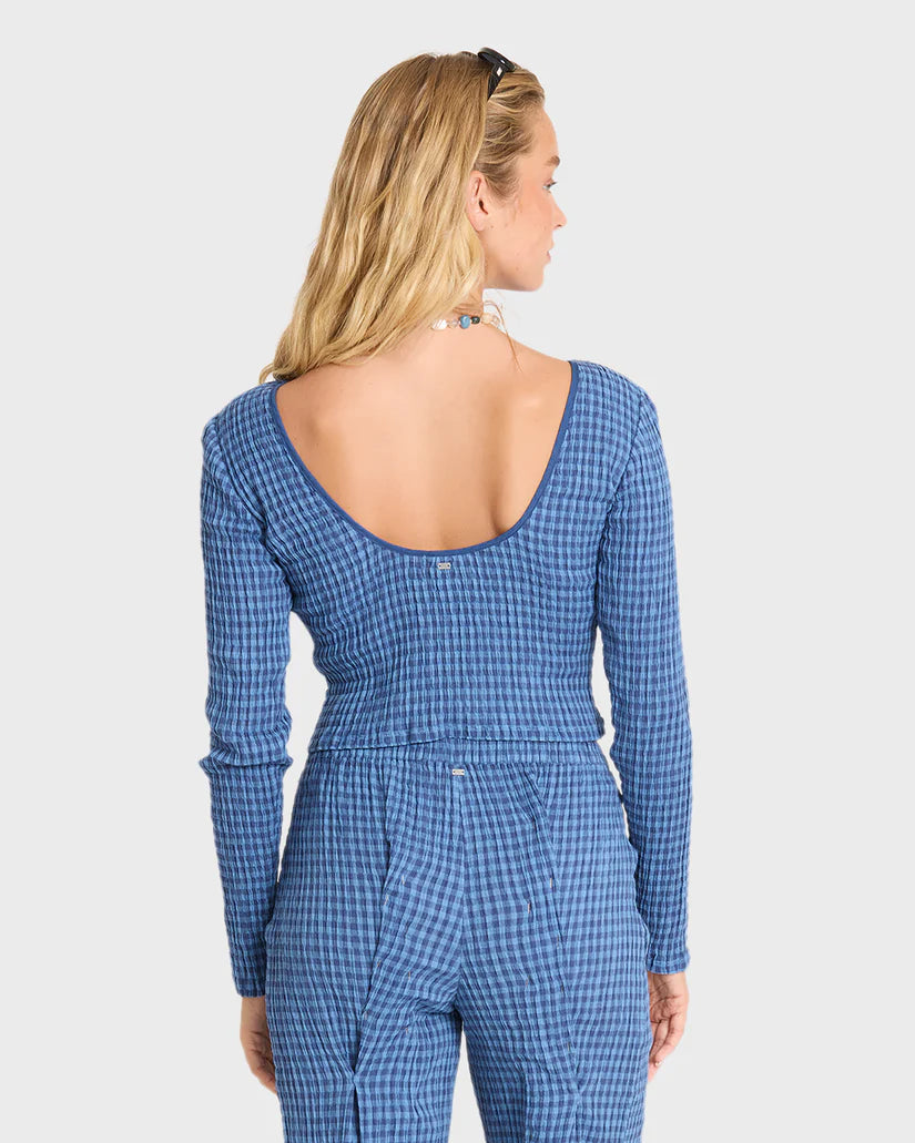 Billabong Twilight Dreamer LS Top - True Navy