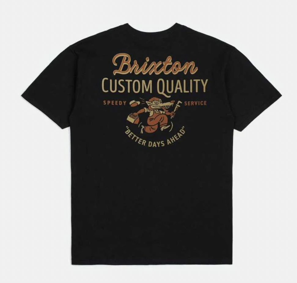 Brixton Better Days S/S Standard T-Shirt Black