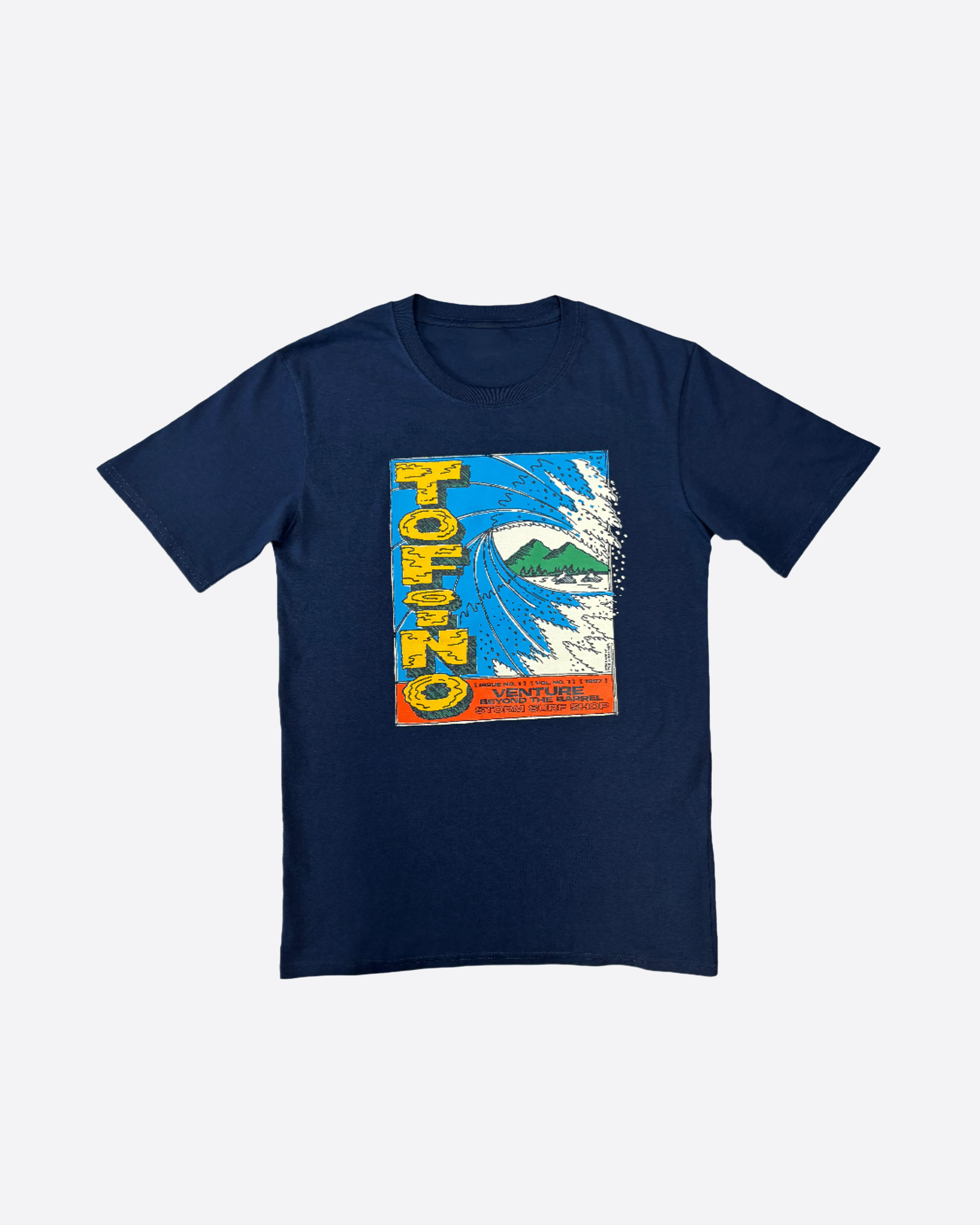 Storm Beyond The Barrel Tee - Navy