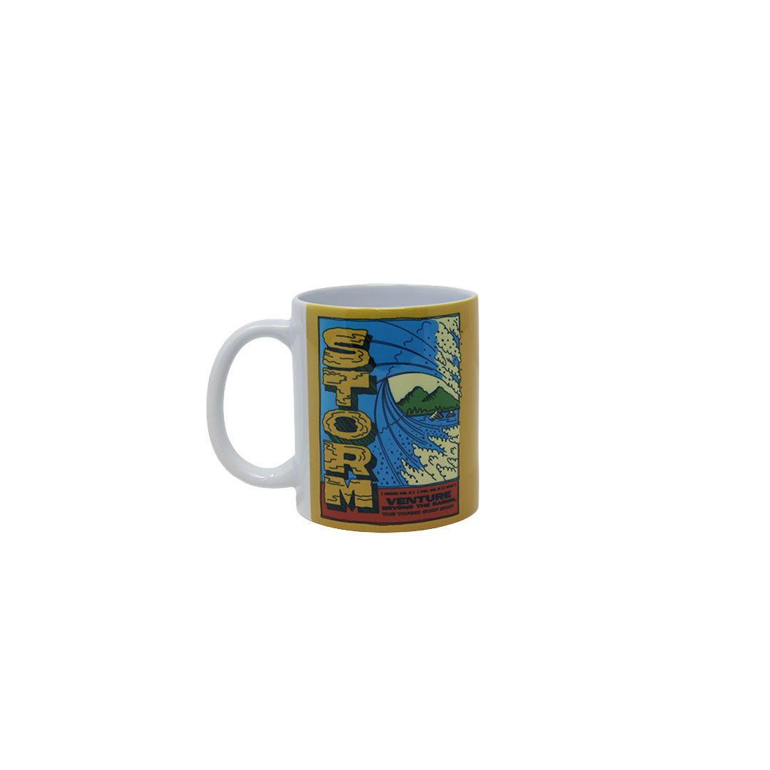 Storm Beyond the Barrel Mug - Yellow