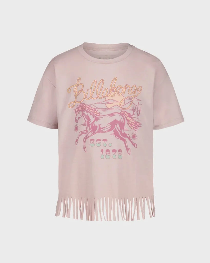 Billabong Girls Outpost  Ritual Tee - Burnished Lilac