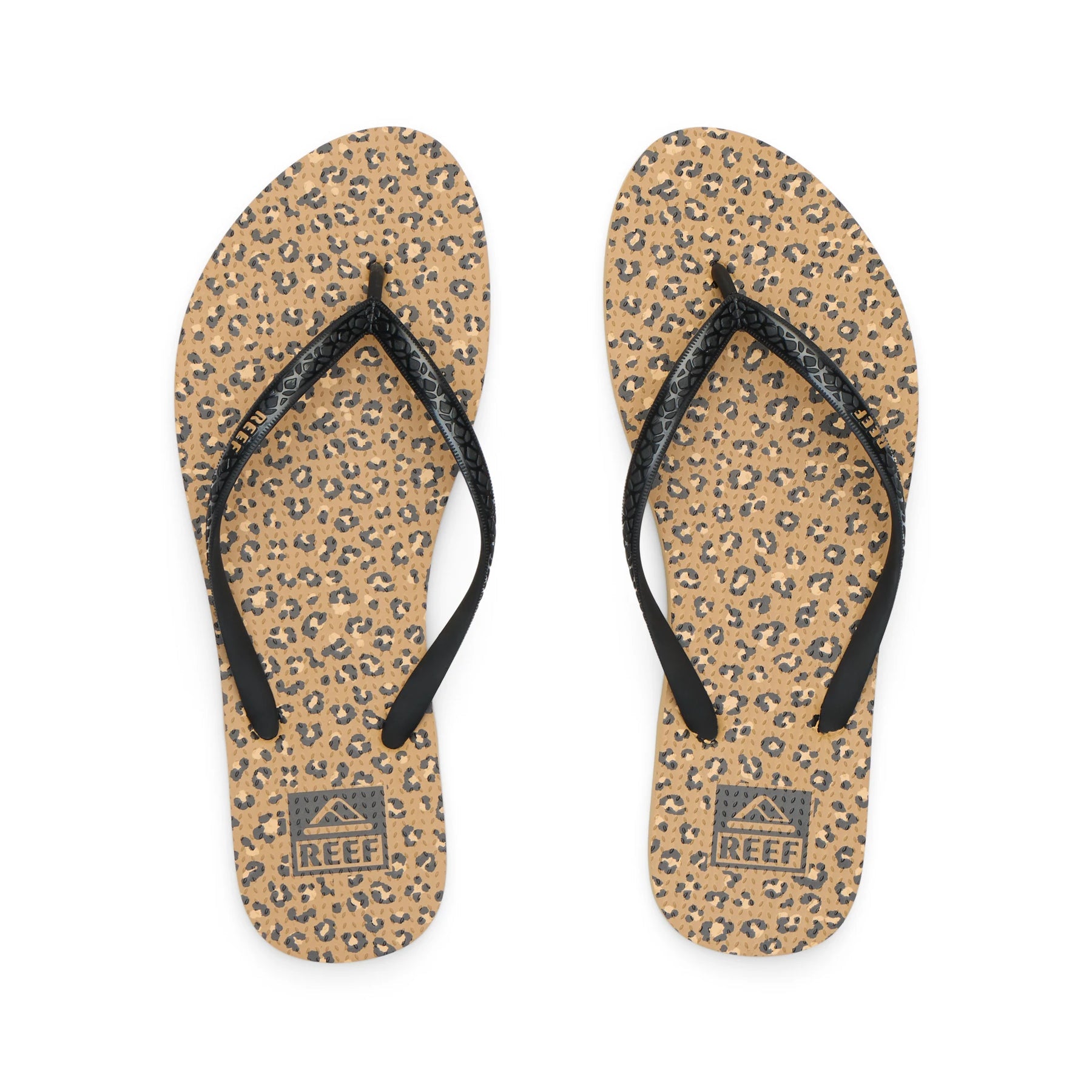 Reef Seaside Sandal - Leopard/Black