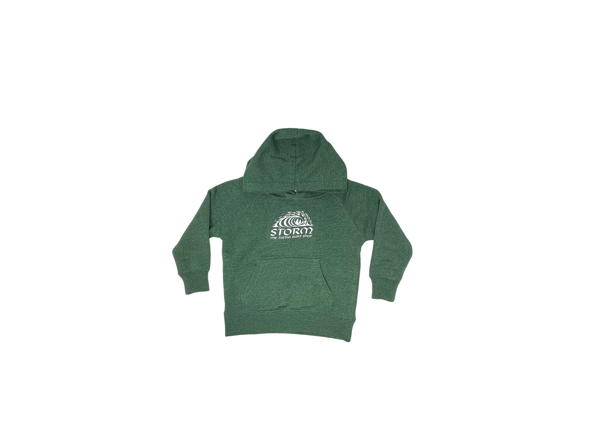 Storm Classic Wave Toddler Pullover -  Heather Green