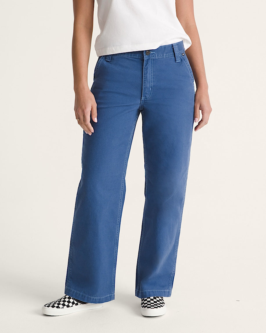 Vans Chore Mid Rise Straight Pant - True  Navy