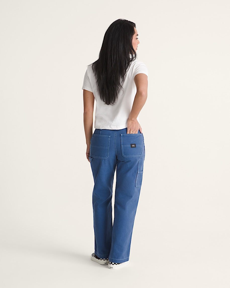 Vans Chore Mid Rise Straight Pant - True  Navy